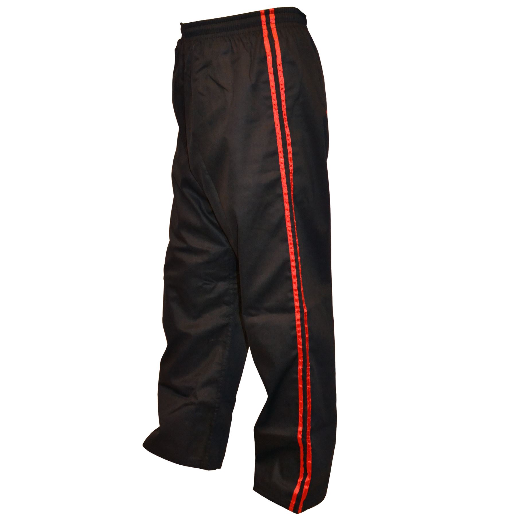 TurnerMAX Martial arts Karate kung fu kick boxing Training pant Black
