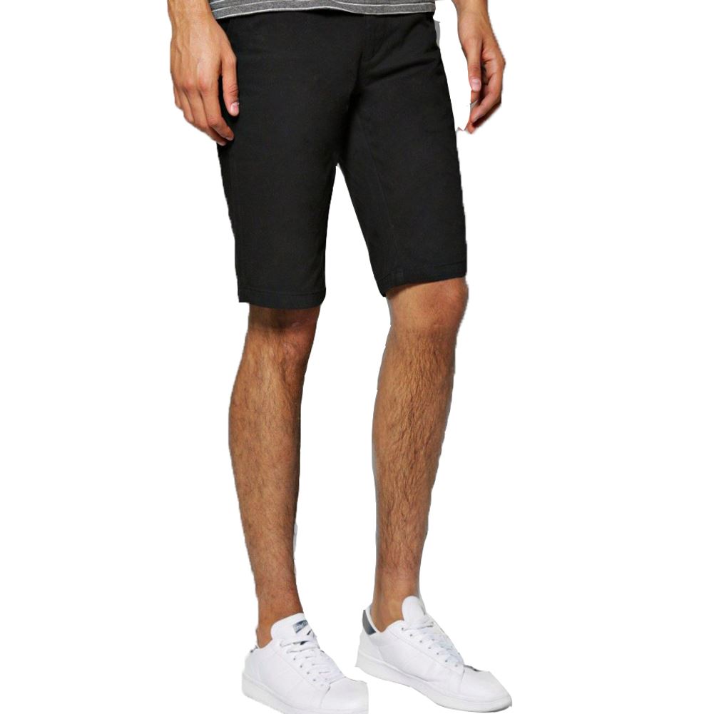 New Mens Boys Casual Plain Chino Shorts Cotton Summer Over Knee Cargo Half Pants eBay