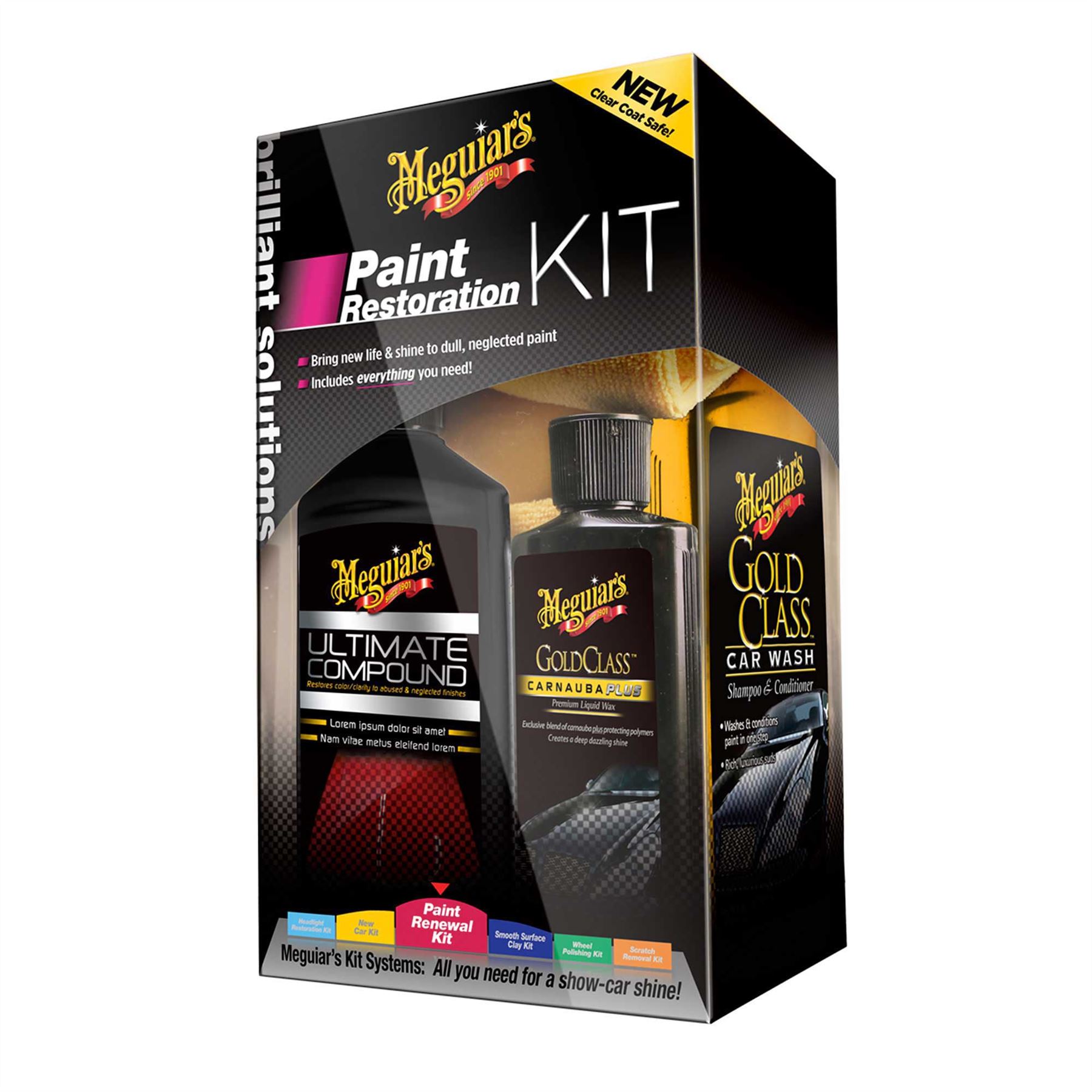 Meguiars Paint Restoration Kit Valeting, Detailing, Cleaning