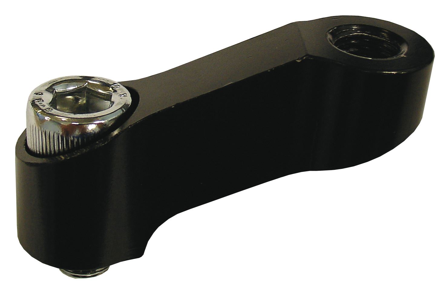 Motorcycle Handlebar Mirror Extender Mount Black 10mm Standard Thread