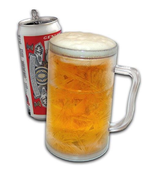 Ice Tankard Super Chilled Frozen Beer Mug Chiller Glass for Parties BBQ Picnic eBay