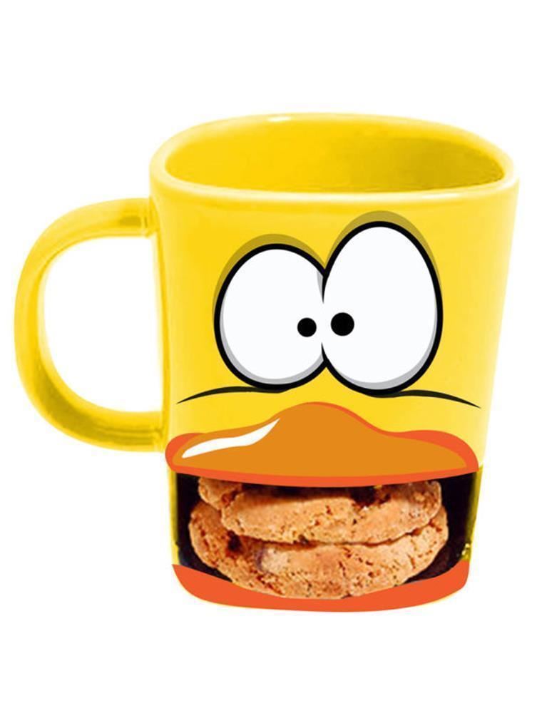 Brew Buddies Novelty Mug Tea Coffee Cup Biscuit Holder Snack eBay