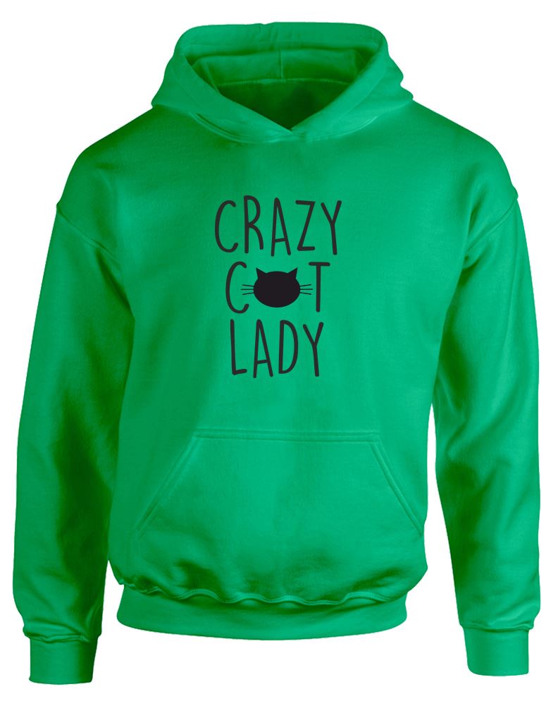 Crazy Cat Lady, Kids Printed Hoodie eBay