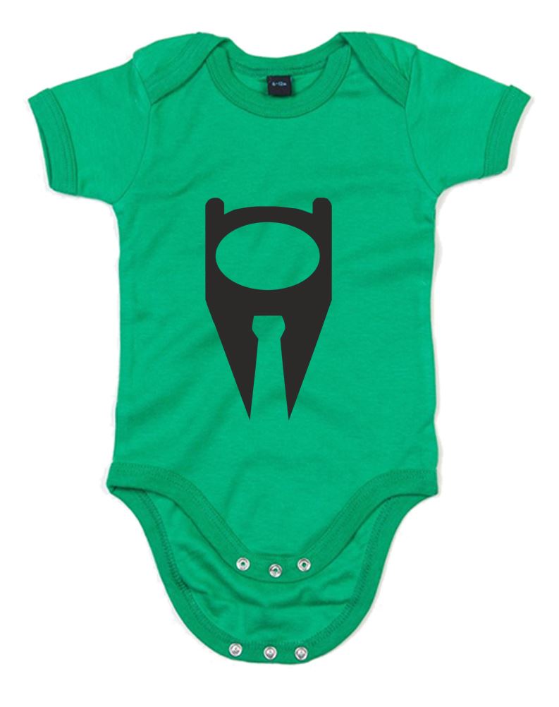Suit Up For Adventure, Printed Baby Grow