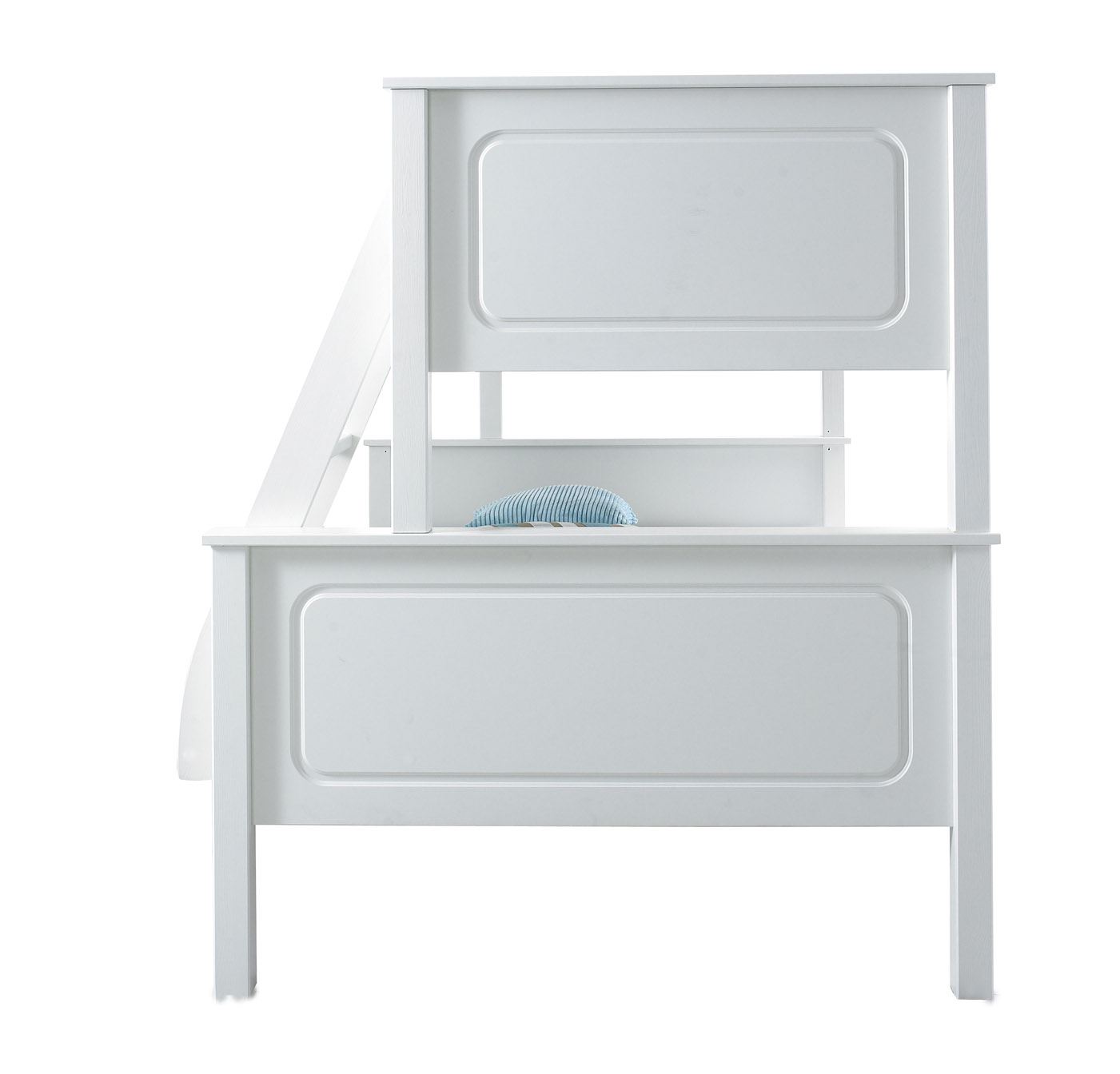 Happy Beds Vancouver 4FT Bunk Bed Triple Sleeper Solid Pine Mattresses