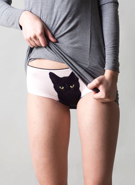 Lickstarter Pussycat Panties Cat Underwear Knickers