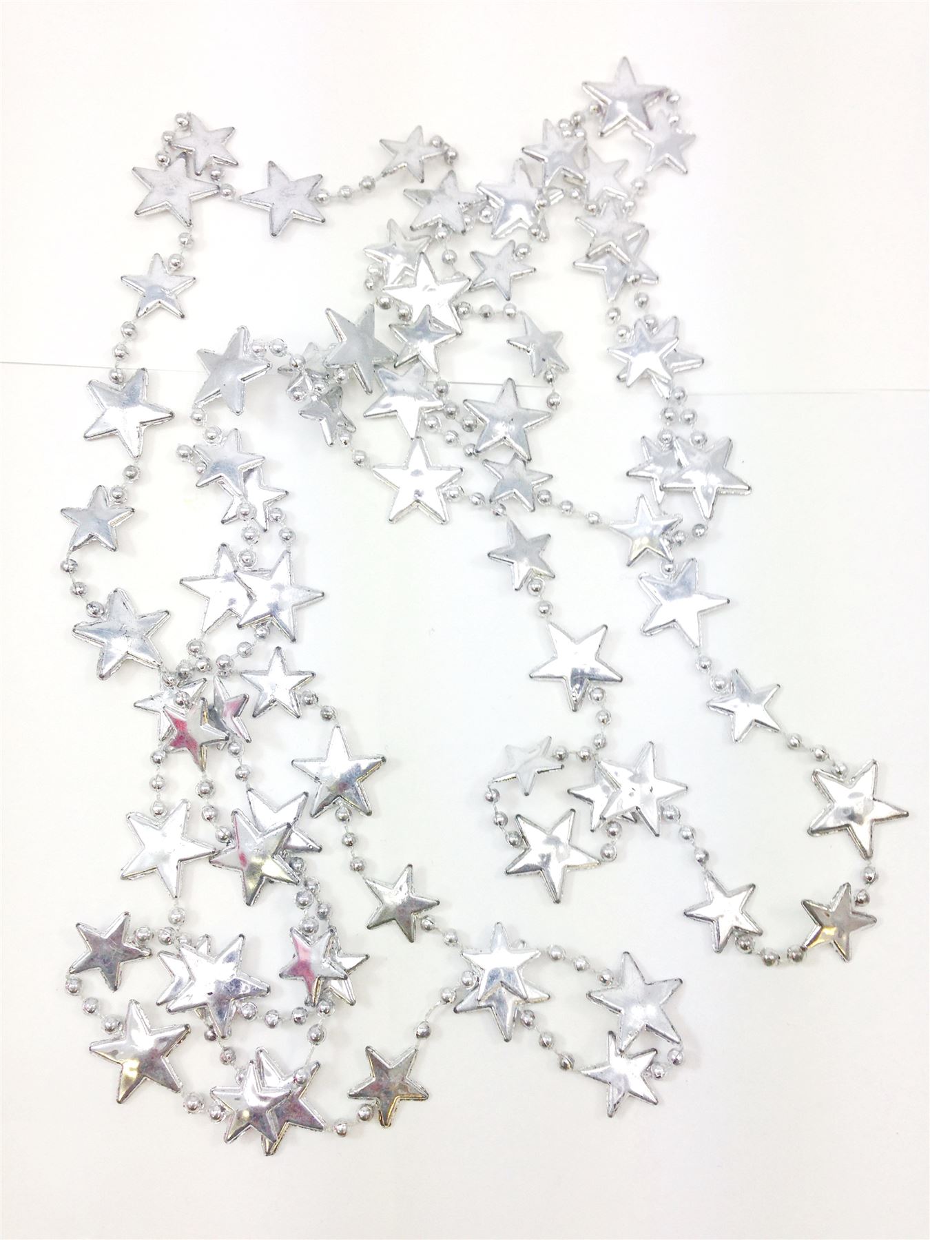 xmas star pearl bead chain garland room tree home wedding xmas star pearl bead chain garland room tree home wedding