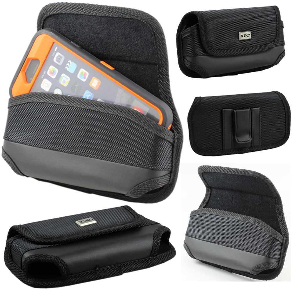 Universal Horizontal Pouch Nylon Durable Phone Case Cover Belt
