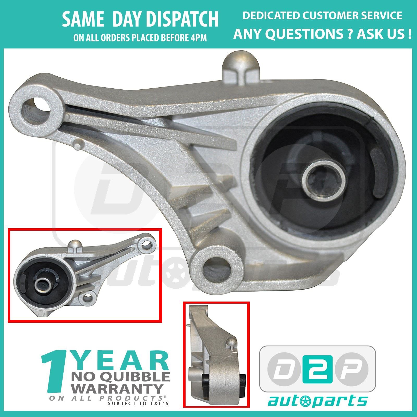 for Vauxhall Corsa C 1.3, 1.4, 1.7DI, 1.8 Front Engine Mount 24416545