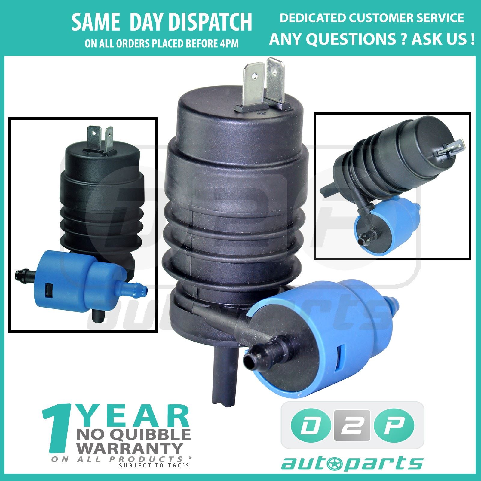 Vauxhall Astra Calibra Cavalier Windscreen Washer Pump 90492357 1450175