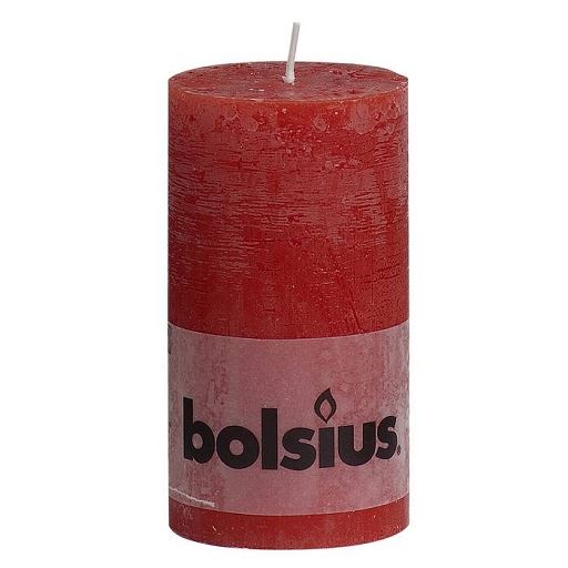 Bolsius Long Burn Rustic Pillar Church Wedding Candle Wide Range eBay