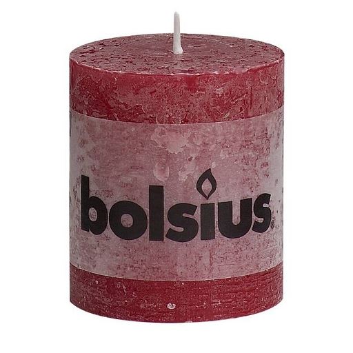 Bolsius Long Burn Rustic Pillar Church Wedding Candle Wide Range eBay