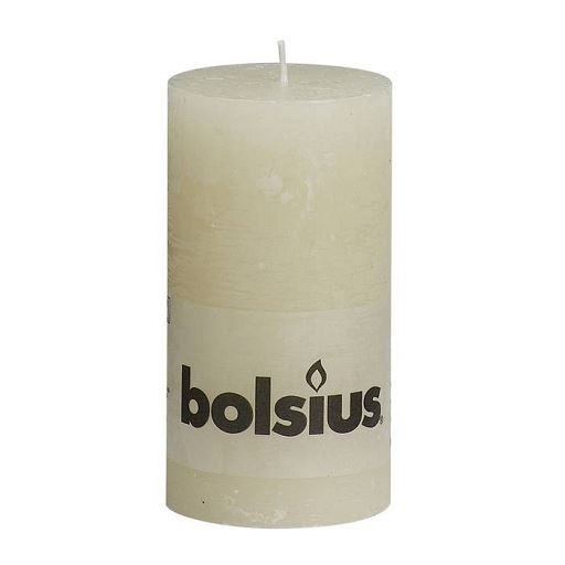 Bolsius Long Burn Rustic Pillar Church Wedding Candle Wide Range eBay