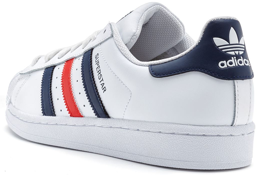 adidas superstar white red navy adidas superstar white red navy