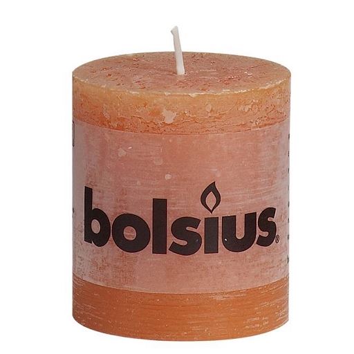 Bolsius Long Burn Rustic Pillar Church Wedding Candle Wide Range eBay
