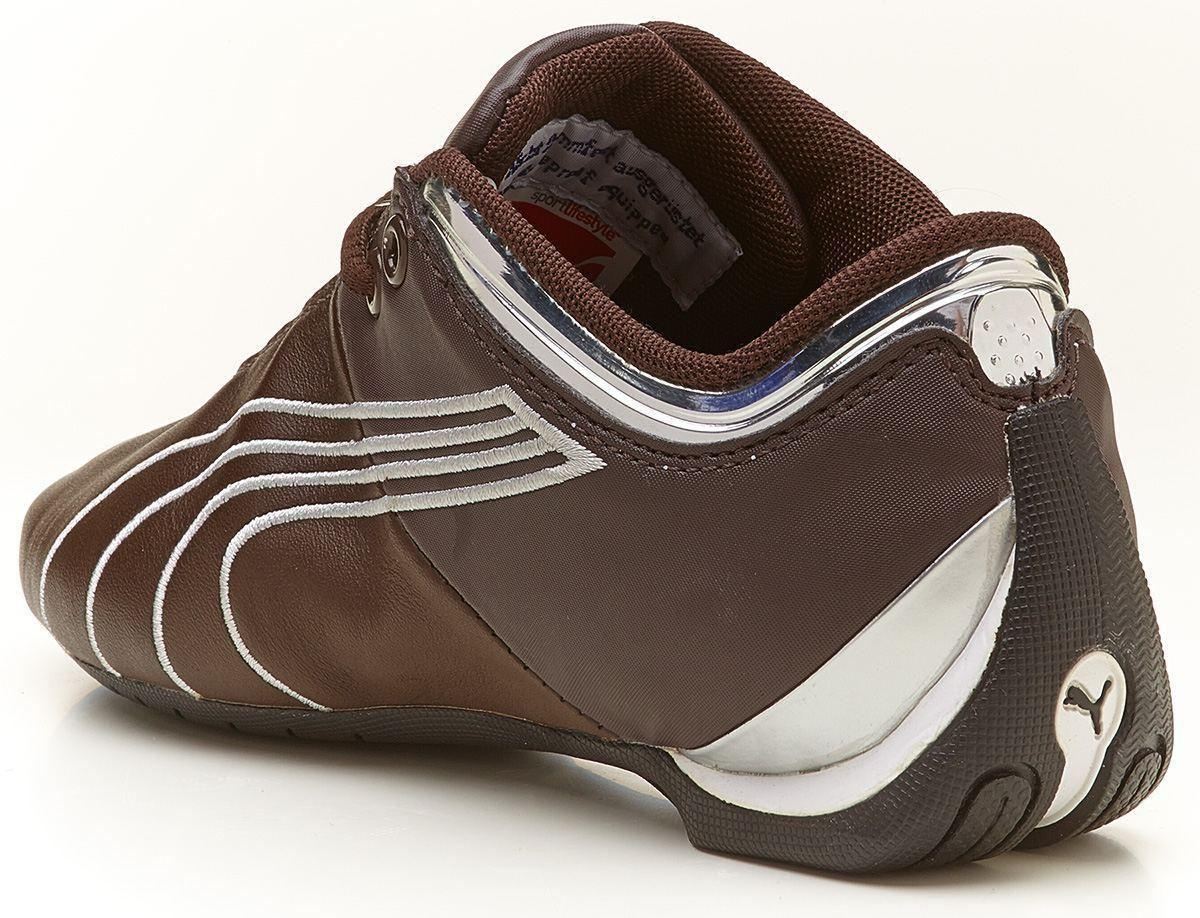 Puma Future Cat M1 big cat choco&silver leather trainers 303898 04 eBay