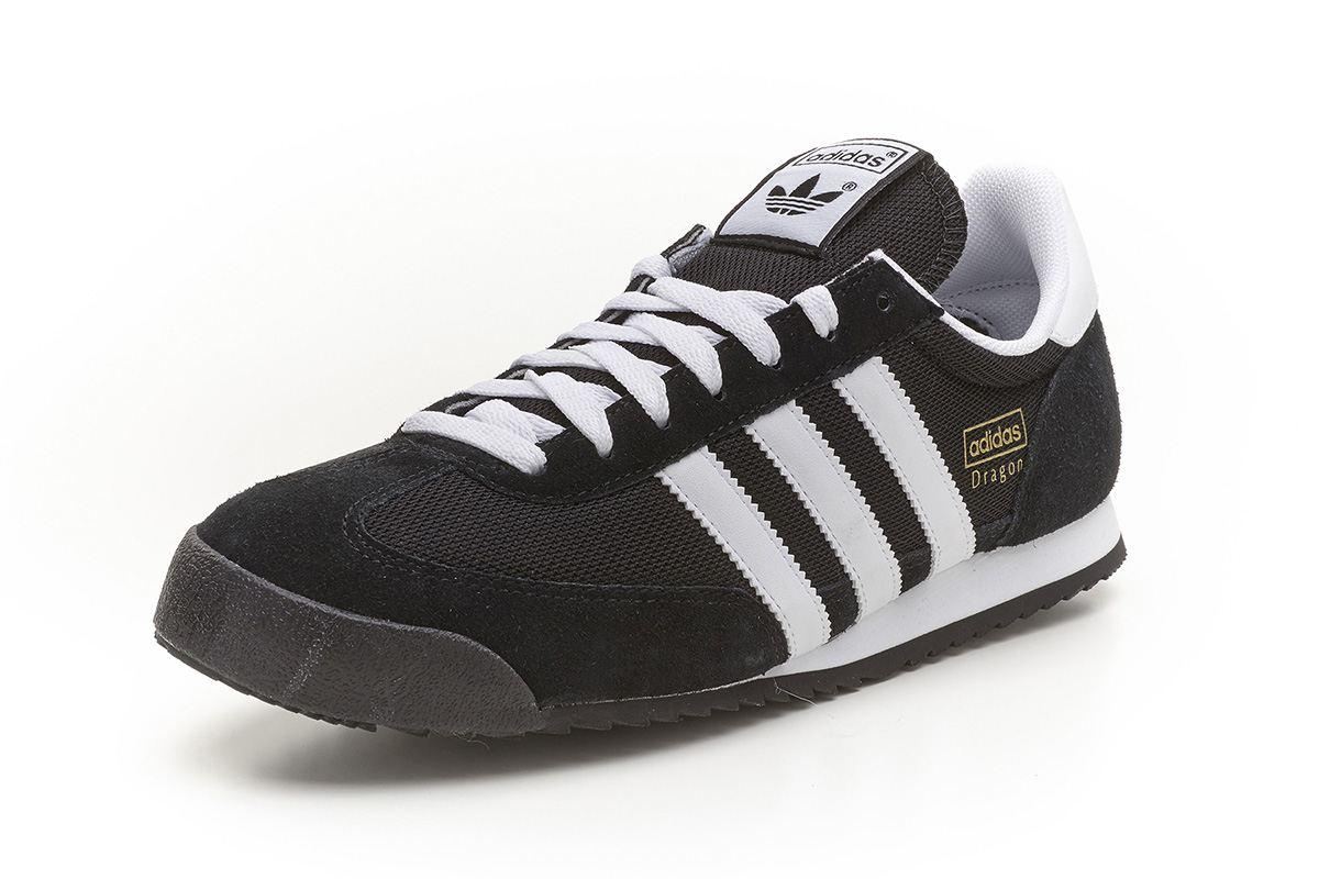 adidas originals dragon black and white