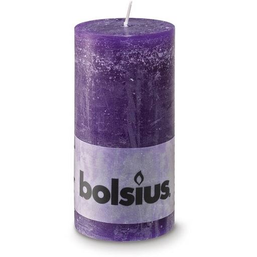 Bolsius Long Burn Rustic Pillar Church Wedding Candle Wide Range eBay
