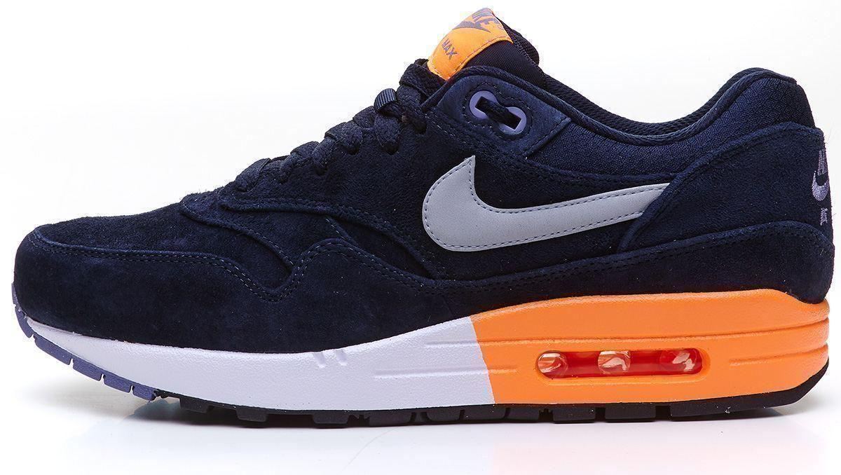 nike air max 1 orange blau nike air max 1 orange blau