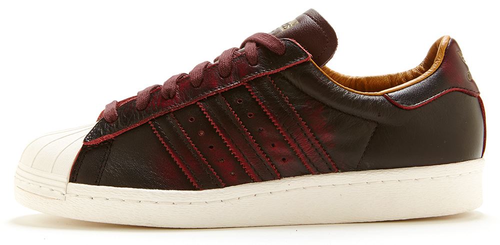 adidas superstar 80s brown