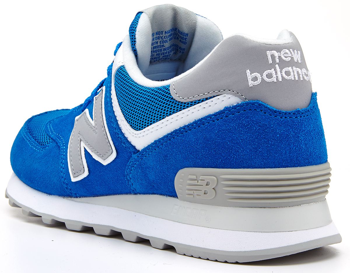 new balance 574 trainers blue new balance 574 trainers blue