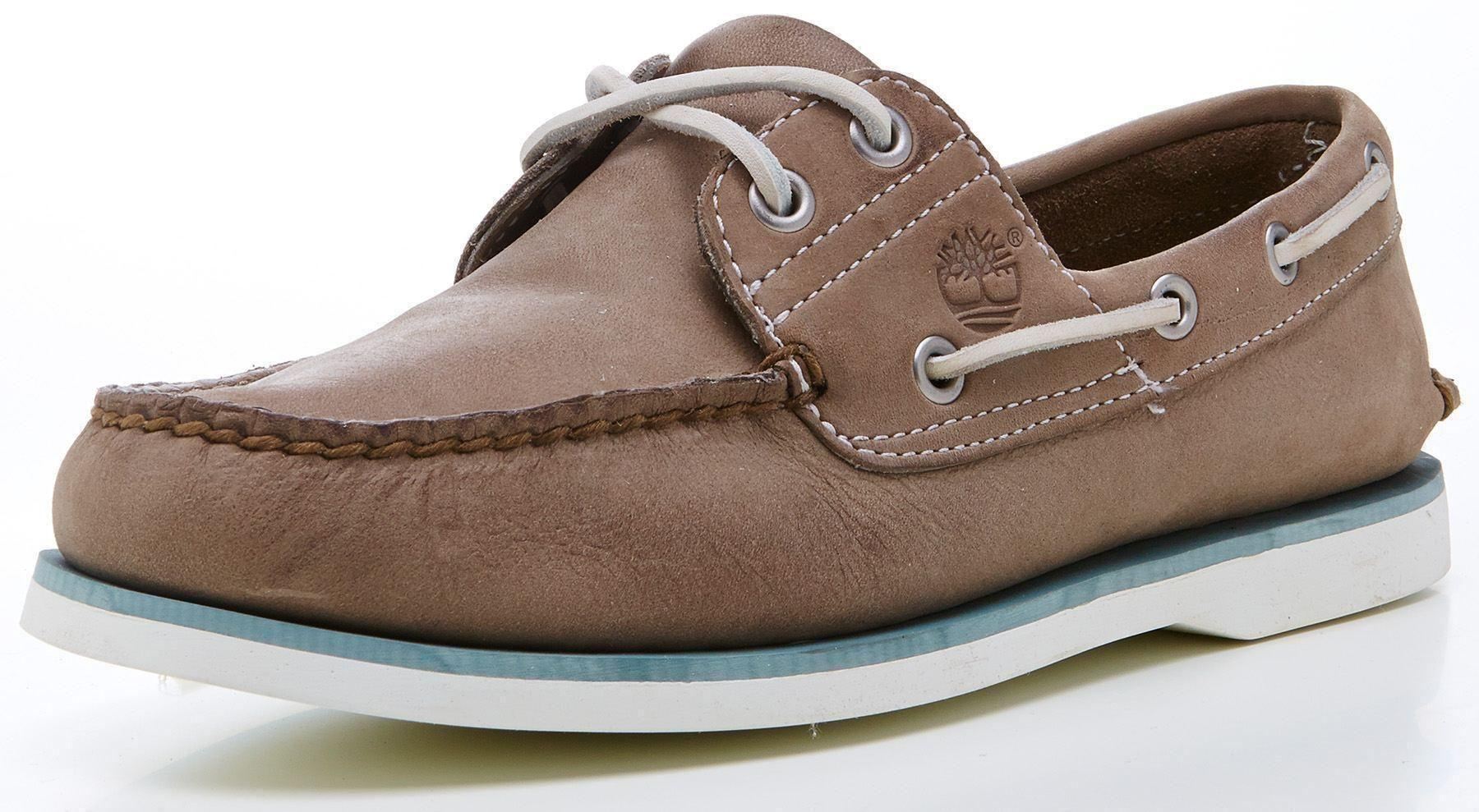 Timberland Earthkeepers 2Eye boat deck 21 earthy grey leather shoes