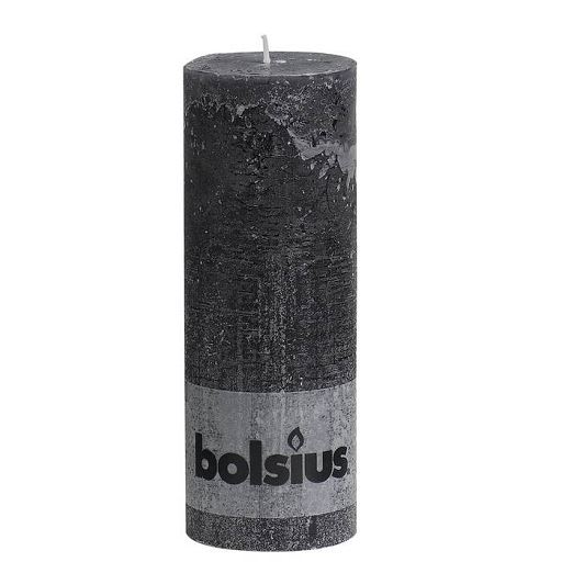 Bolsius Long Burn Rustic Pillar Church Wedding Candle Wide Range eBay