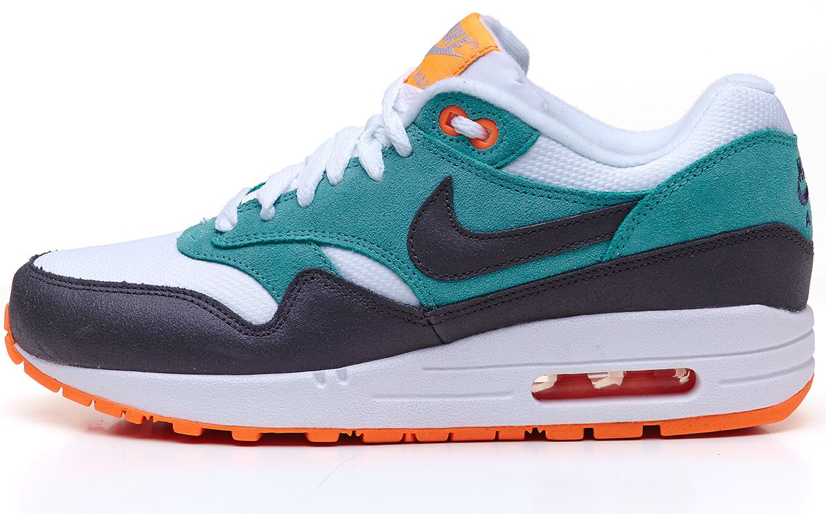 air max plus orange and green