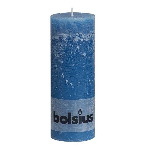 Bolsius Long Burn Rustic Pillar Church Wedding Candle Wide Range eBay