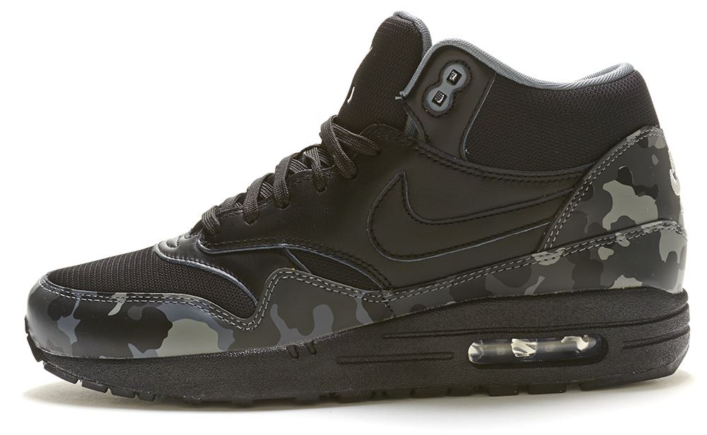 nike air max 1 mid fb cool grey camo 685192 001 Nike Air Max 1 Mid FB Camo Black Cool Grey