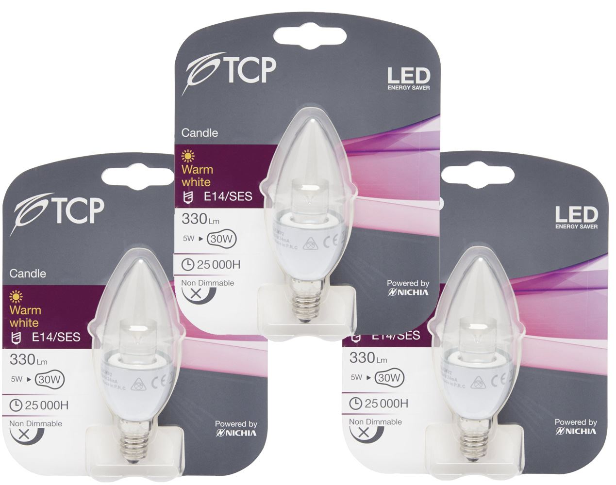 TCP 5W 10W GU10 B22 E27 E14 LED Light Bulbs GLS Cool White / Warm White