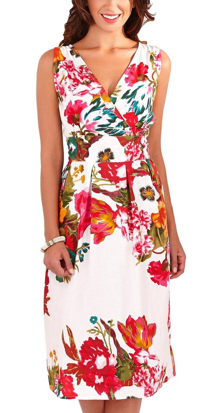 knee length sun dresses