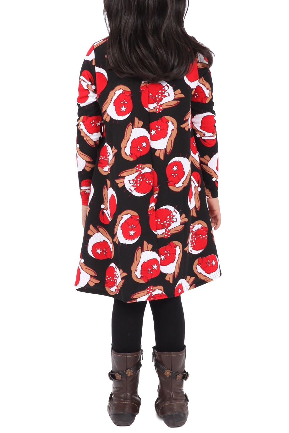 kids girls dress up christmas xmas party swing dress kids girls dress up christmas xmas party swing dress