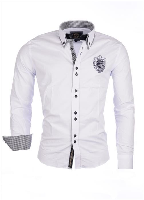 Designer Shirt Double Collar Mens Manufacturer Fashion Striped Men T Shirt Slim Fit Short Sleeve On Design Casual Hipster Tees Cool Tops Brand Clothing Whole