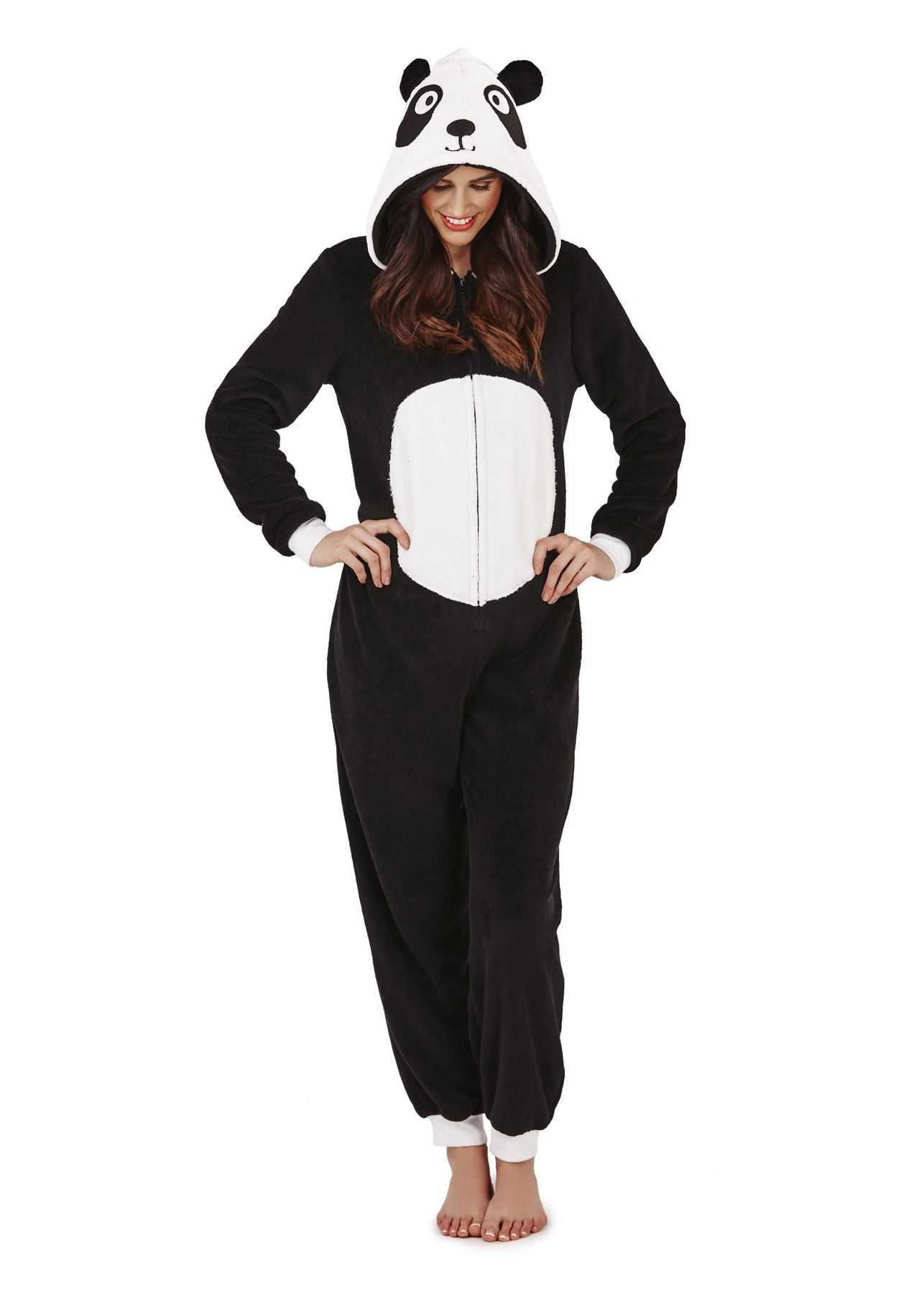 Loungeable Ladies Adult Animal Onesie Jumpsuit Koala Bear Teddy Pyjama