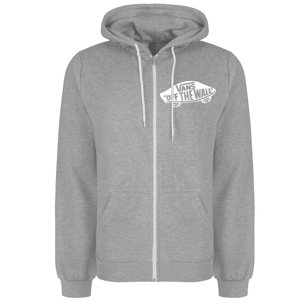 Hooded Fleece Sweatshirt Vans Off The Wall Jacket Jumper Casual Comic Hoodie Lot | eBay