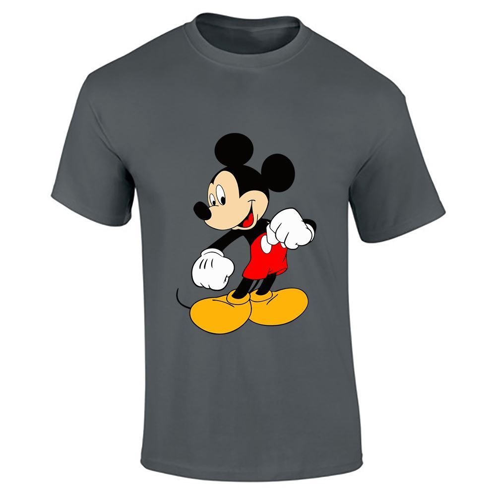 Disney Mickey Mouse Classic Kick Mens Sports Gym Top Casual Tee T Shirt Lot