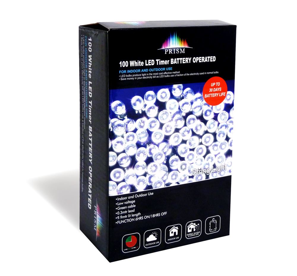 new 100 white led christmas lights with timer battery new 100 white led christmas lights with timer battery