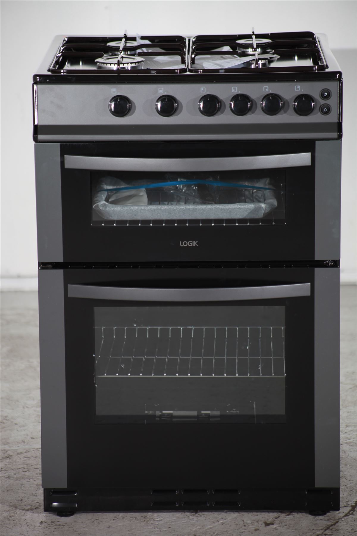 Preloved logic gas cooker lftg60a12 black & grey for sale in Norwich