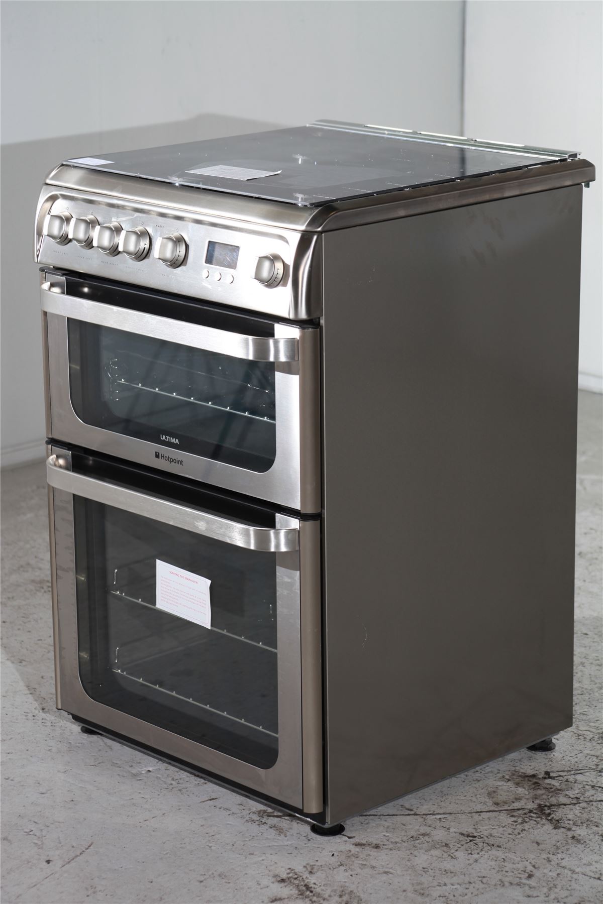 Preloved hotpoint ultima gas cooker hug61x silver for sale in