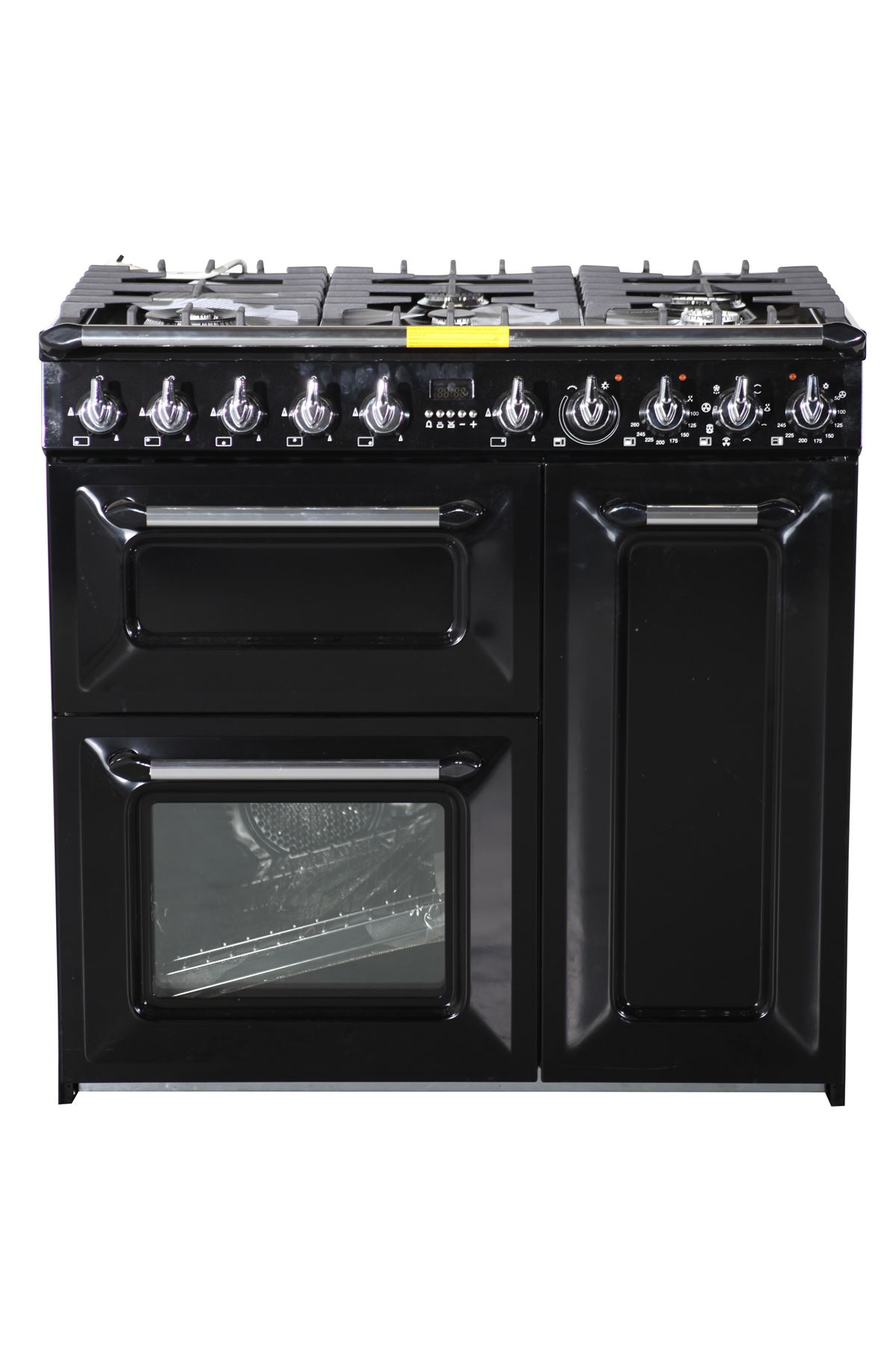 Preloved smeg dual fuel range cooker tr93 black for sale in Edmonton, London