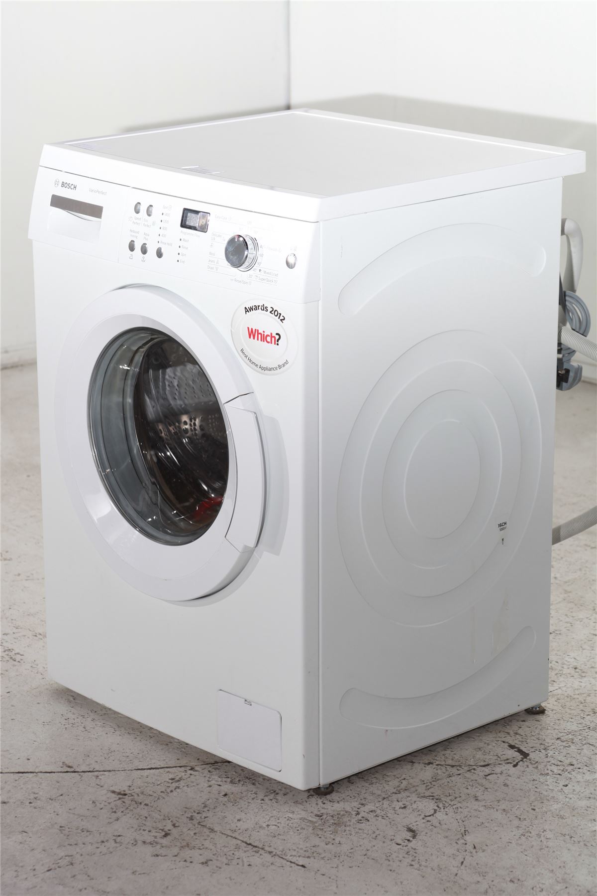 Preloved bosch 8kg vario perfect washing machine waq283s0gb white