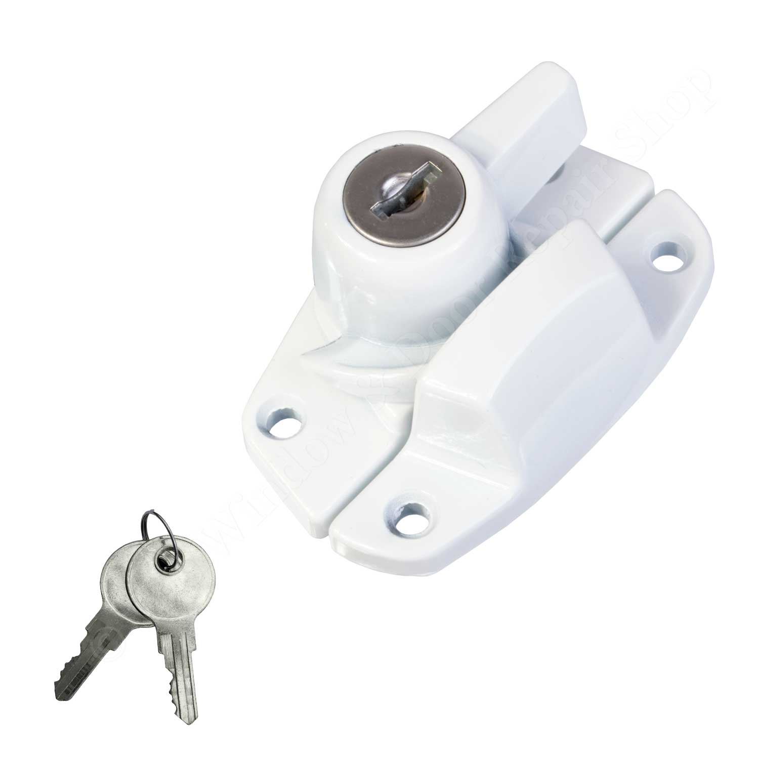 Key Locking 65mm Window Lock Sash Fastener Turn Latch Fixing Pack eBay