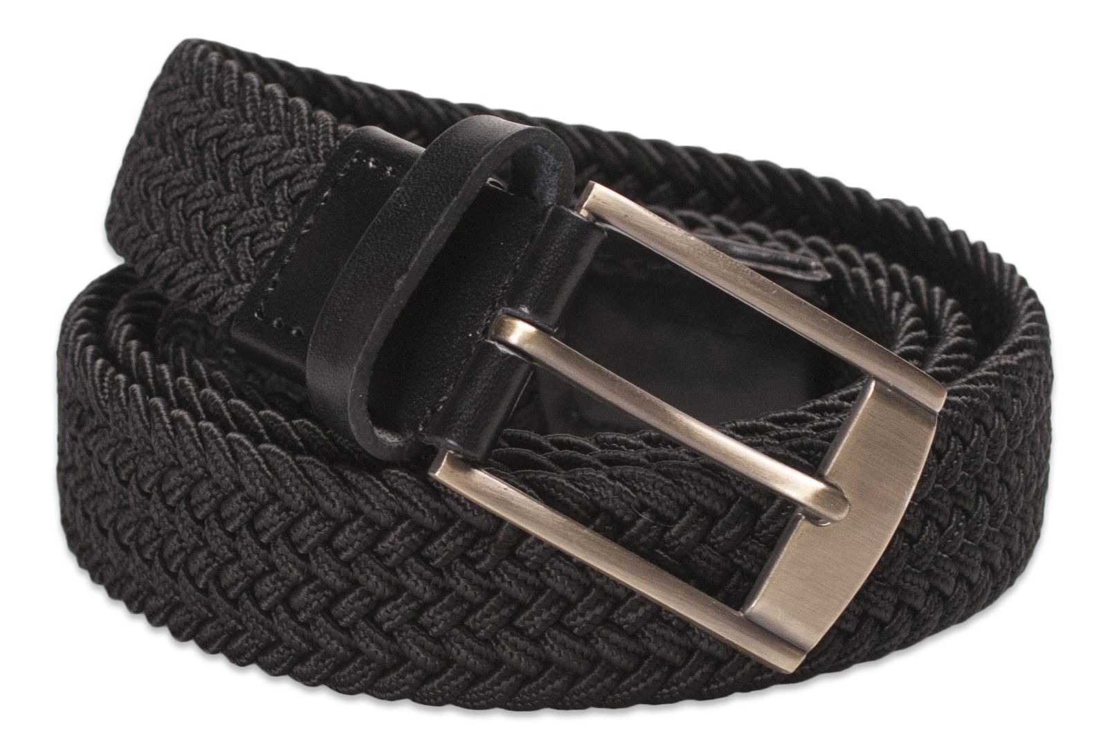 Hawkdale Elasticated Stretch Weaved Belt Trouser Belts w/ Leather