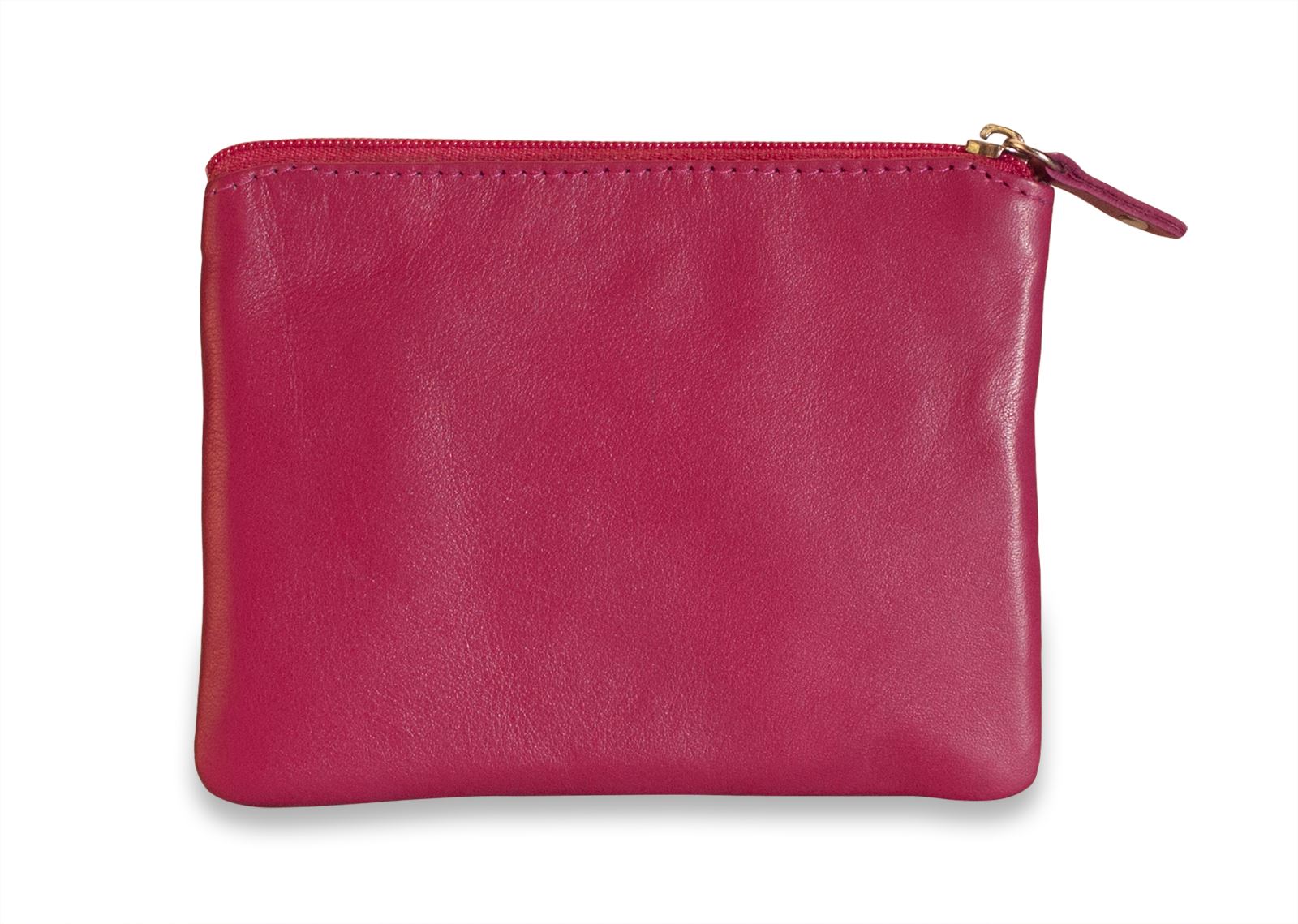 Brunhide Ladies Small Real Leather Pocket Coin Purse 3 Zip Womens Soft