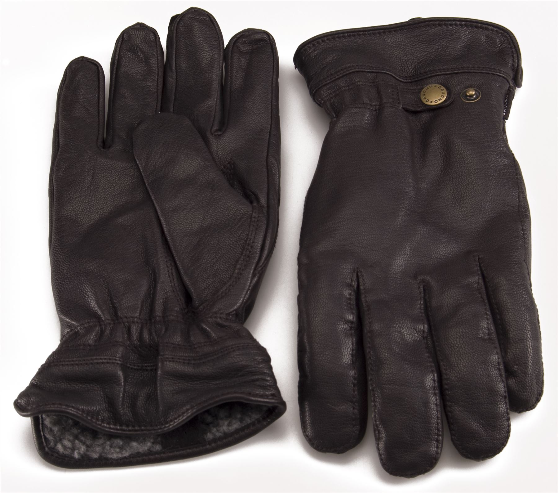 Gaucho Mens Premium Genuine Leather Gloves BoaFleece Lined 2582 eBay