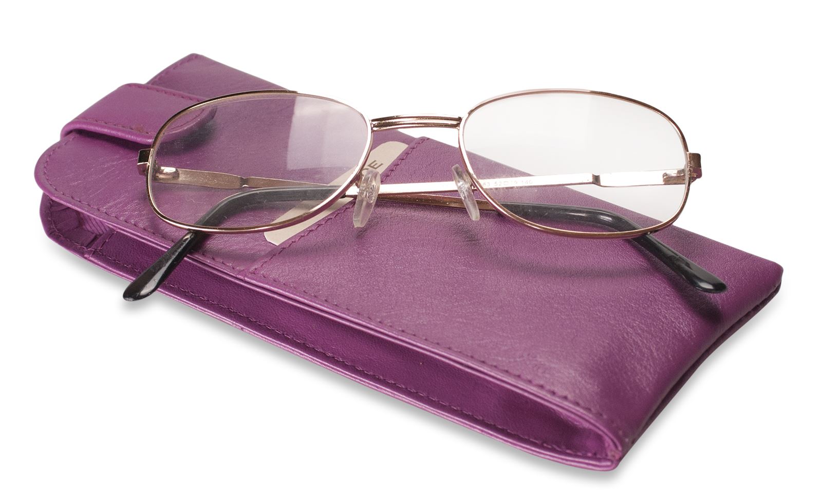 Brunhide Genuine Leather Soft Glasses Case Pouch Reading Real 221300 eBay