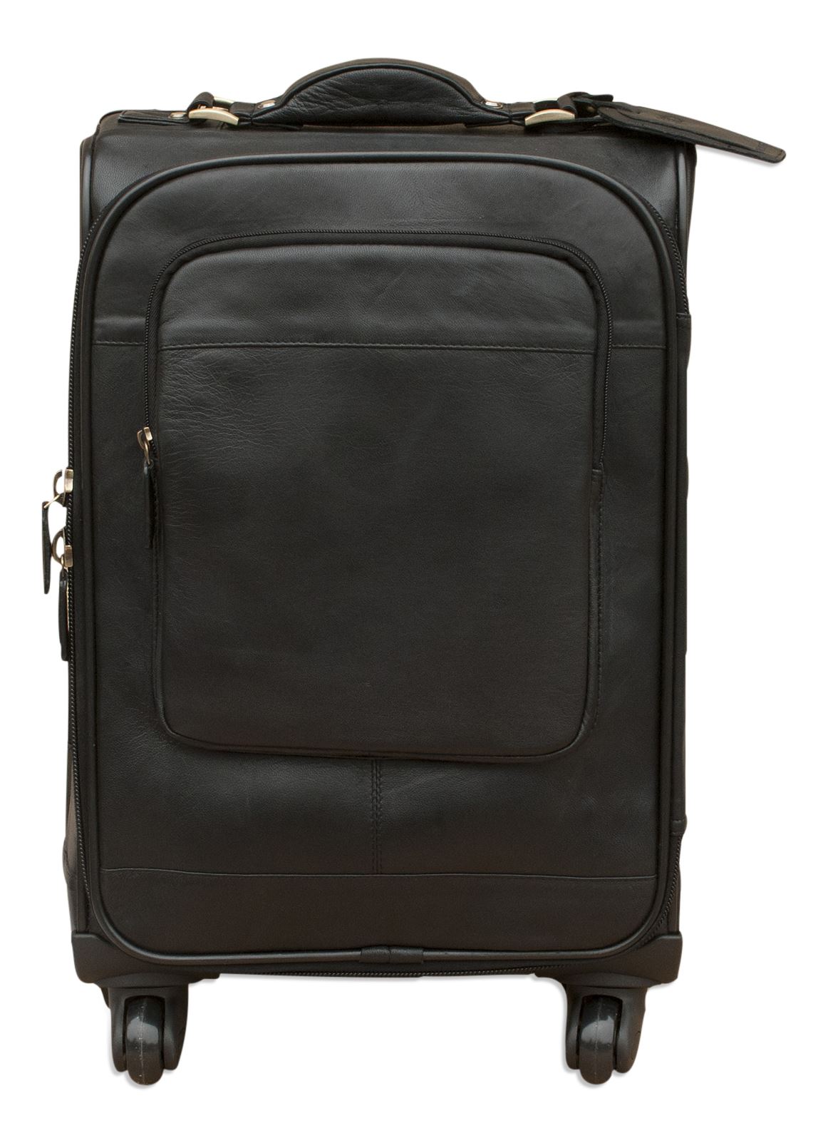 Brunhide Small Real Leather Suitcase Trolley Carry On Luggage Bag 126300 eBay