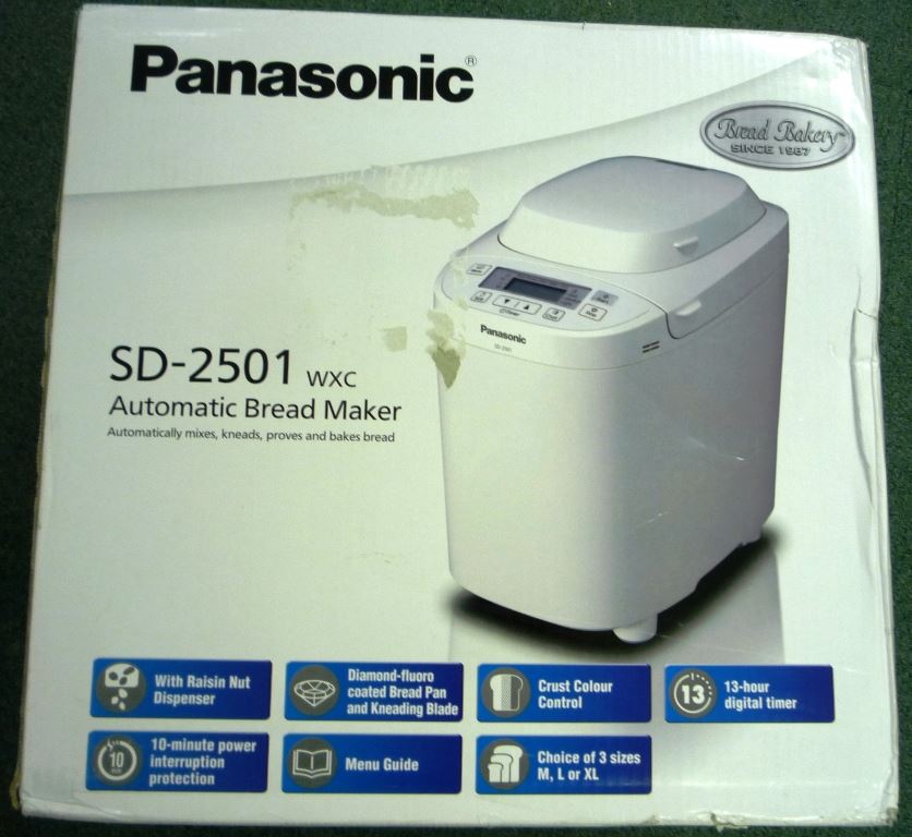Panasonic SD2501 Automatic Bread Maker Box Damage Only eBay