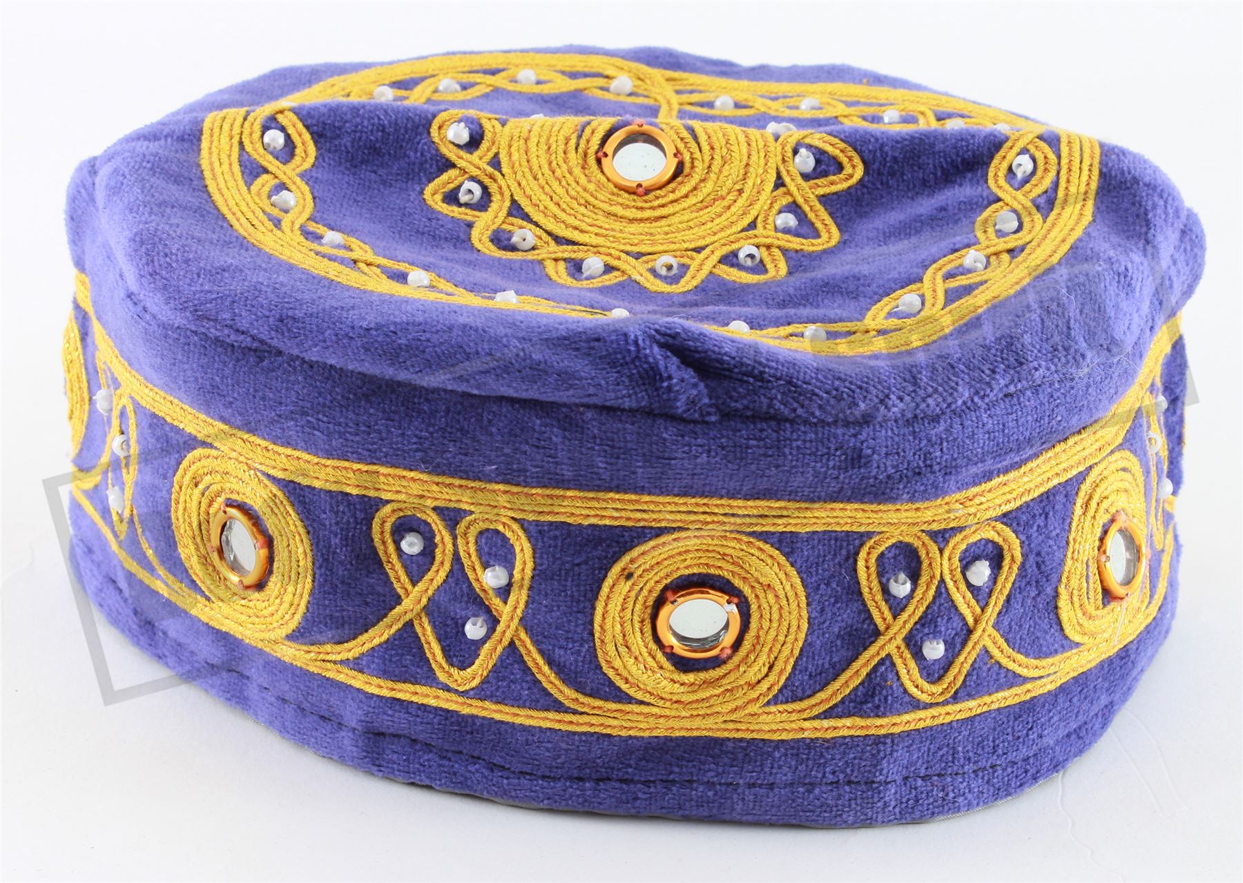 Lilac Buchari Kippah Yarmulke Tribal Jewish Yamaka Kippa Kipa Hat